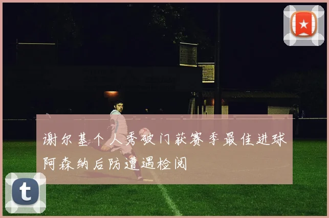 谢尔基个人秀破门获赛季最佳进球阿森纳后防遭遇检阅
